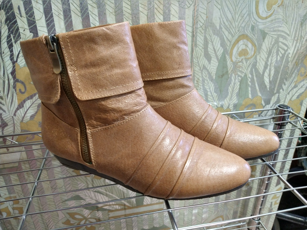 Genuine Leather Ankle Boots image indicator(2)