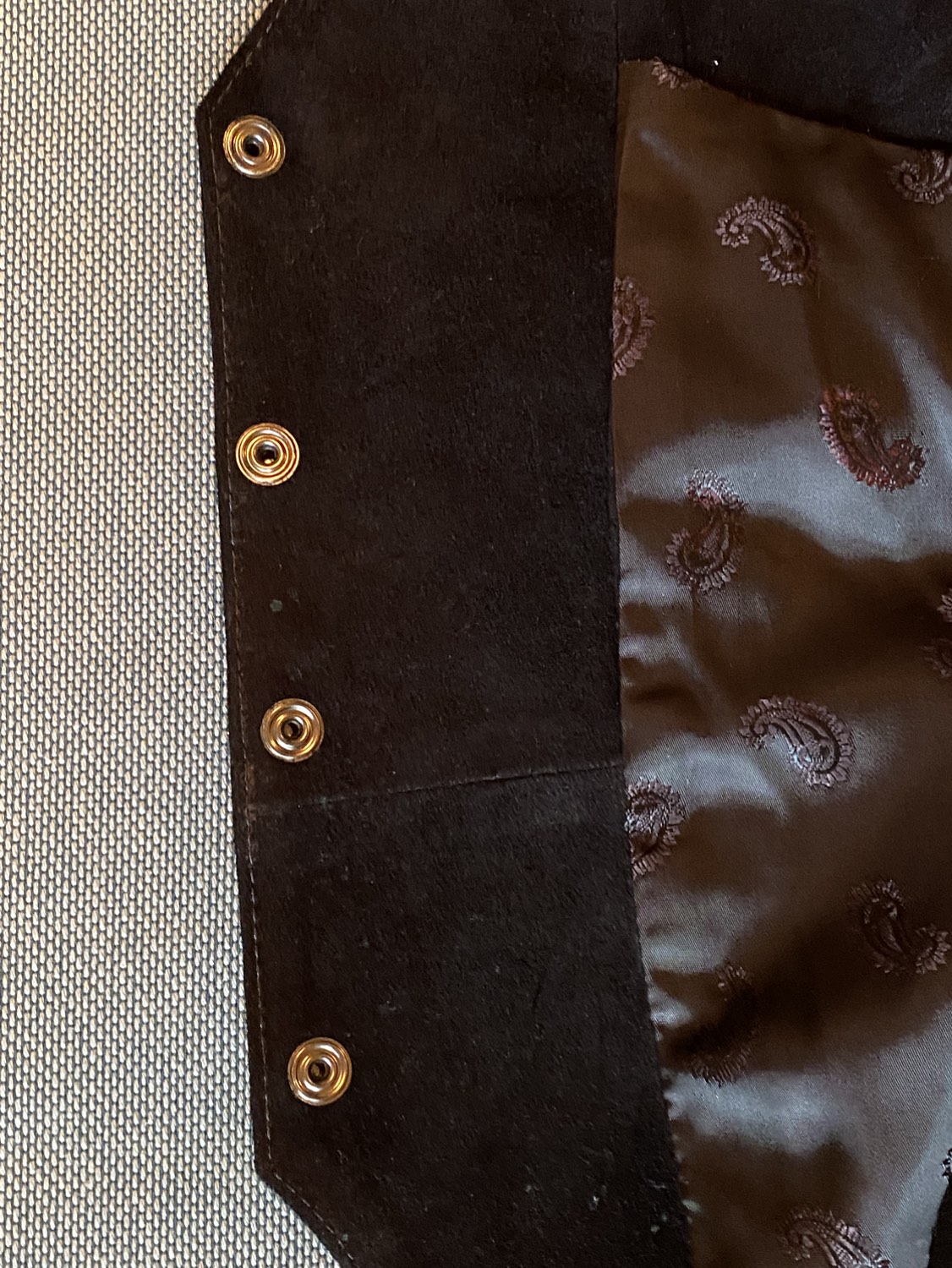 Black Suede Vest image indicator(7)