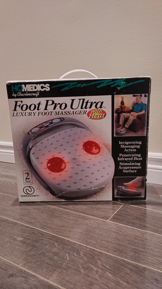 #freecycle foot massager with heat
