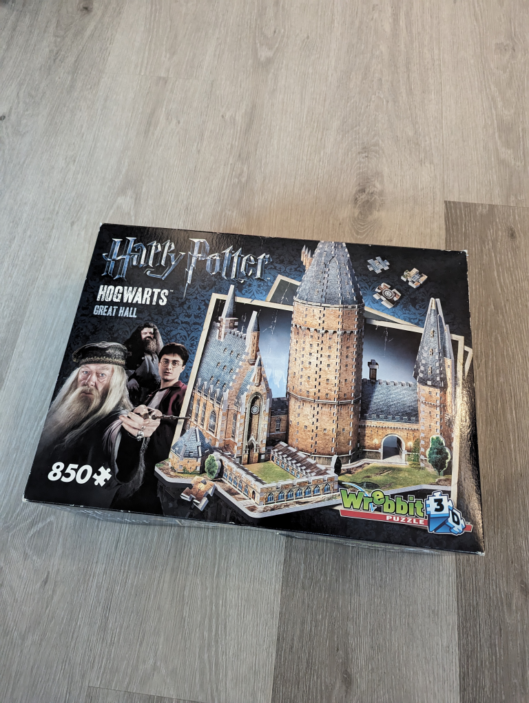 Hogwarts Great Hall  3d puzzle set