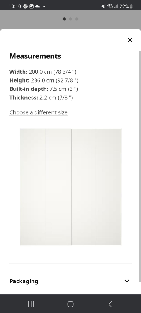 FREE: IKea Hasvik Wardrobe used for storage FREE - photo 4