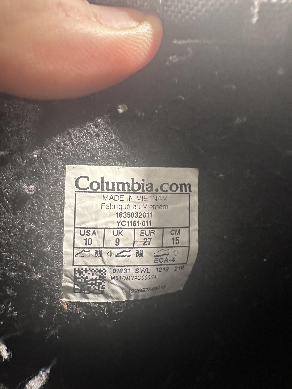 Columbia snow winter boot kid size 10 image indicator(5)