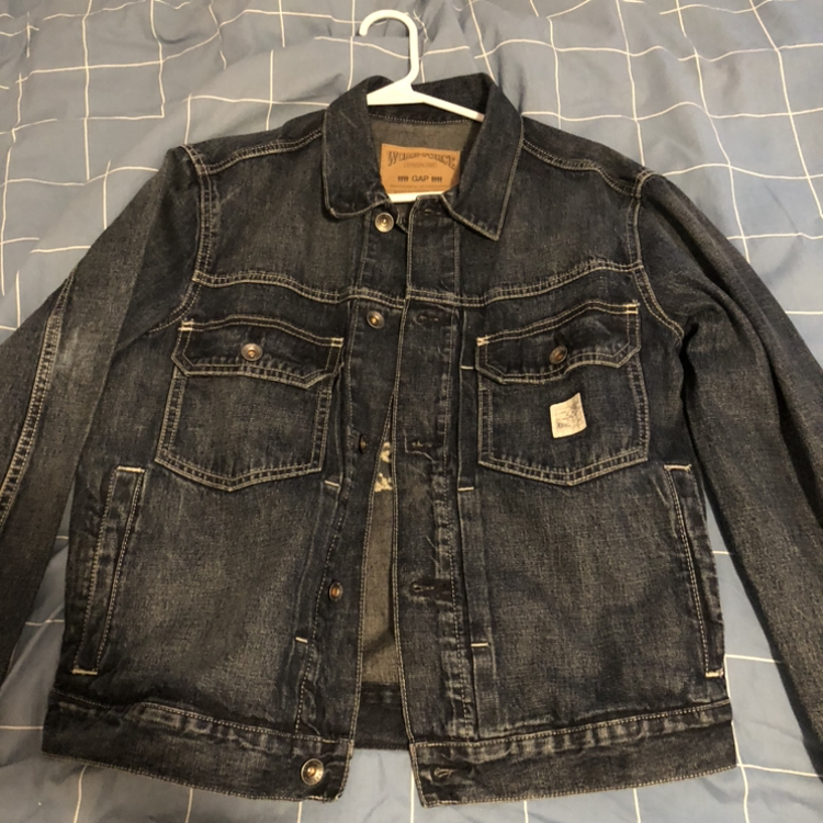 GAP 1969 World Force Retro Vintage Men's❄️ Denim Jacket  ME - photo 2
