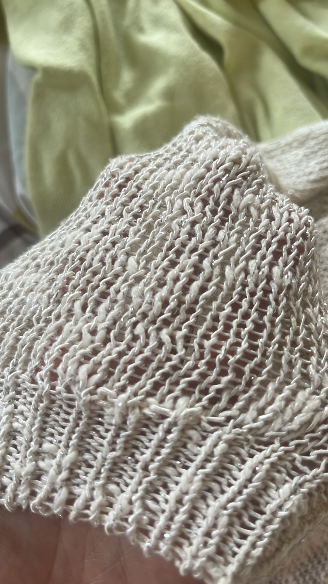 Women��’s crochet cardigan size M image indicator(3)