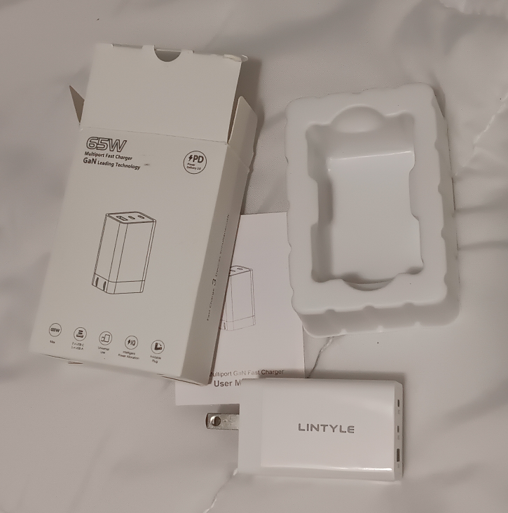 USB C Charger 3-Port Fast Charger Block Mini thumbnail