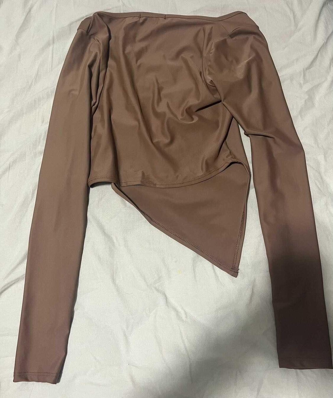 Pretty Little Thing Square Neck Long Sleeve Top - photo 3