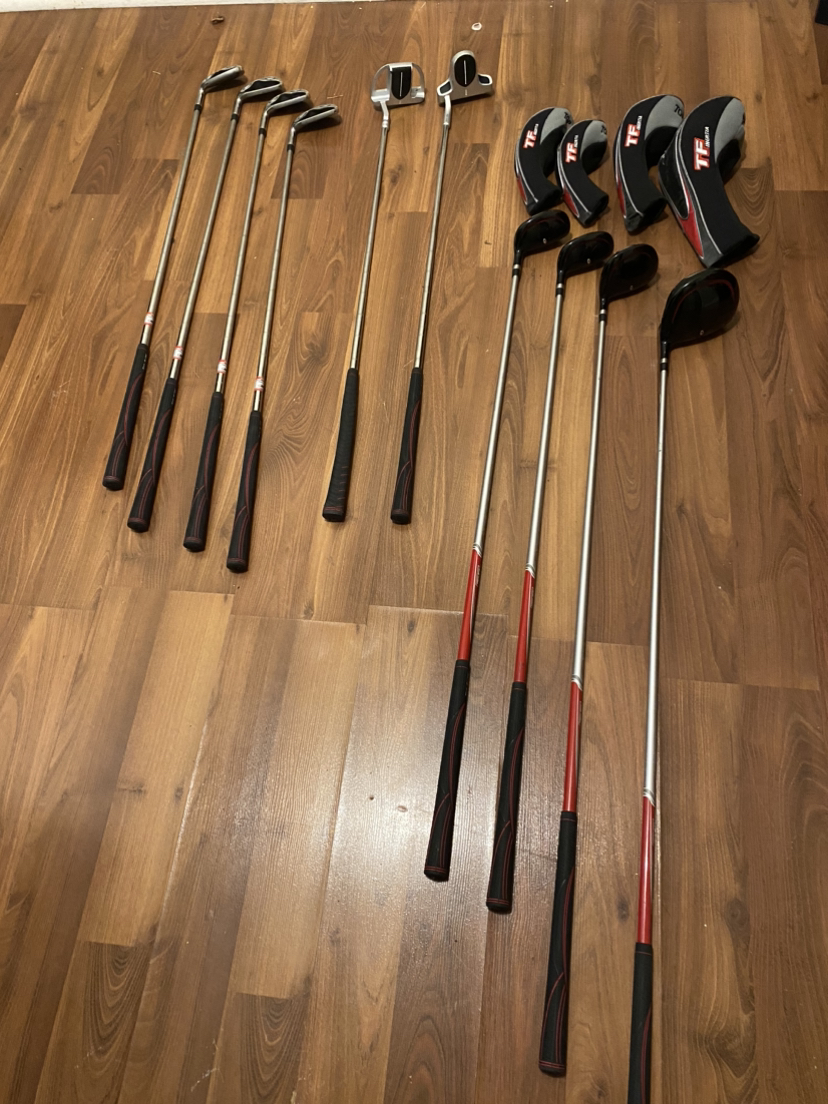 Golf bag and clubs - photo 5