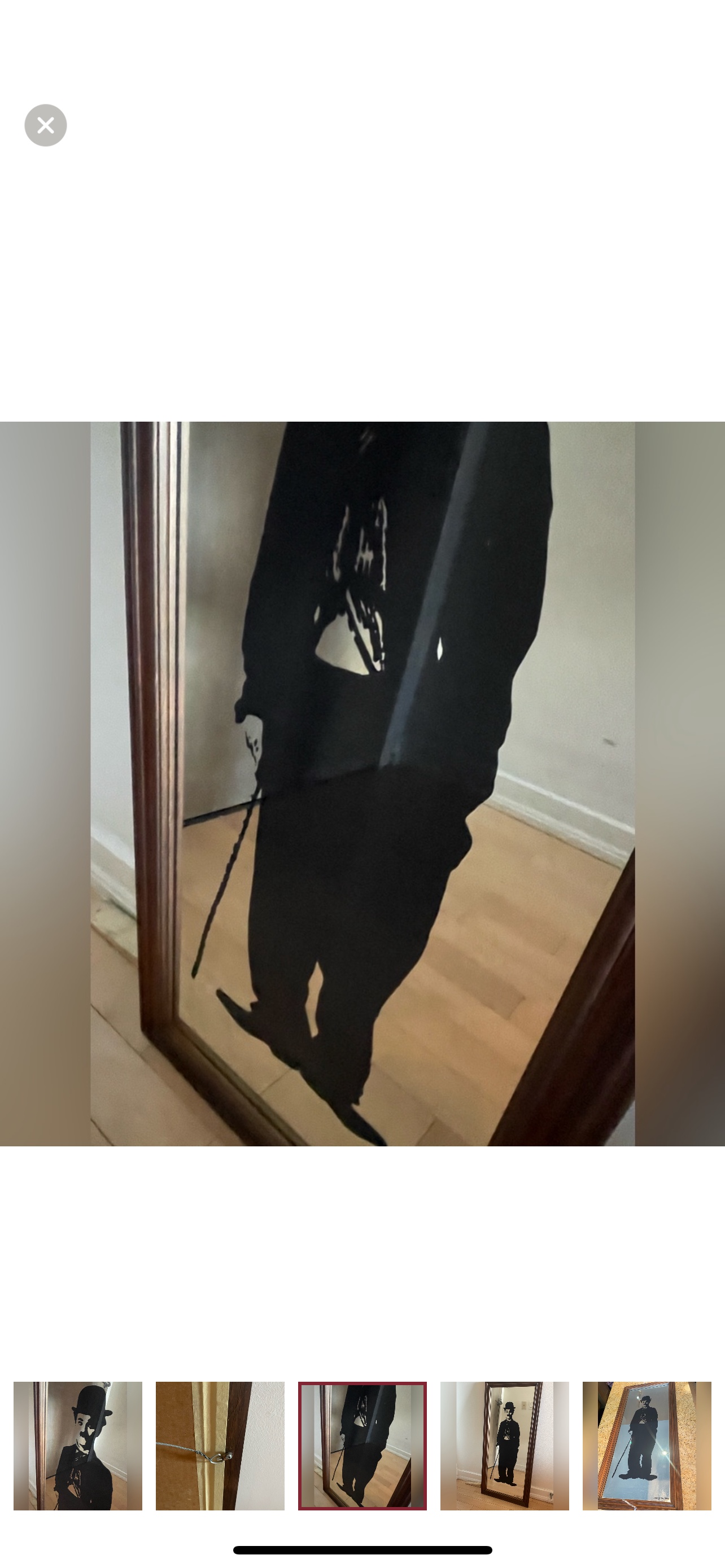 Vintage Charlie Chaplin mirror - photo 5