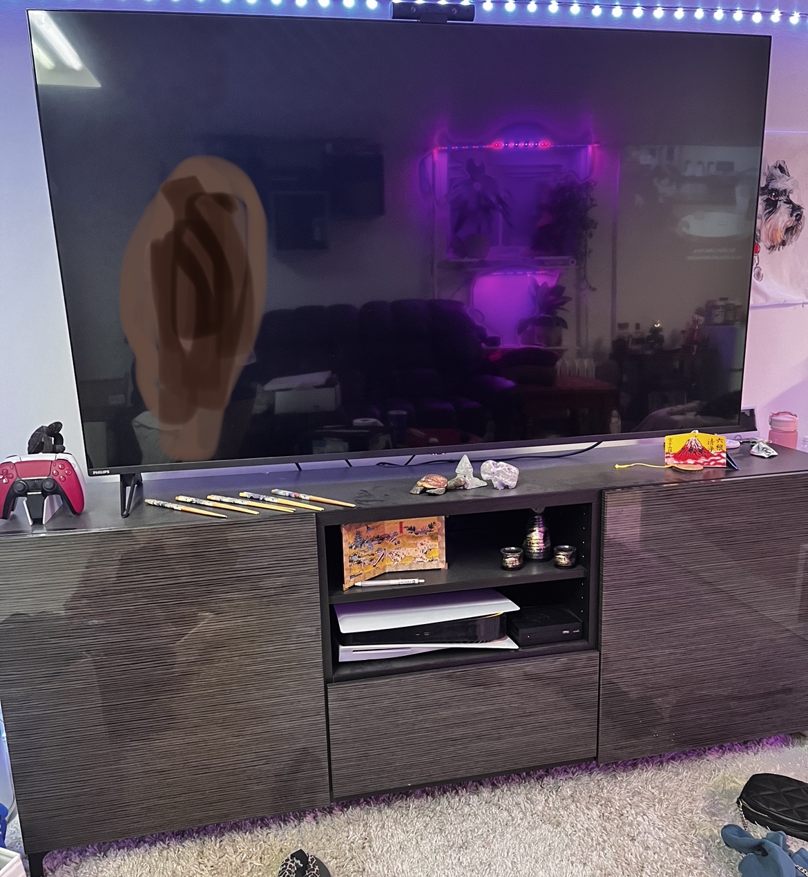 BESTA IKEA TV Stand - delivery available thumbnail