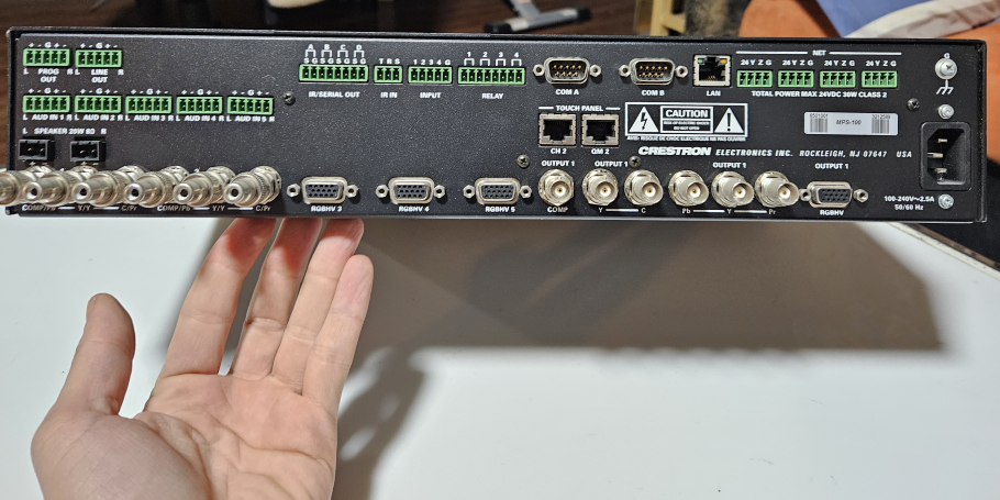 Crestron Professional Media System image indicator(2)