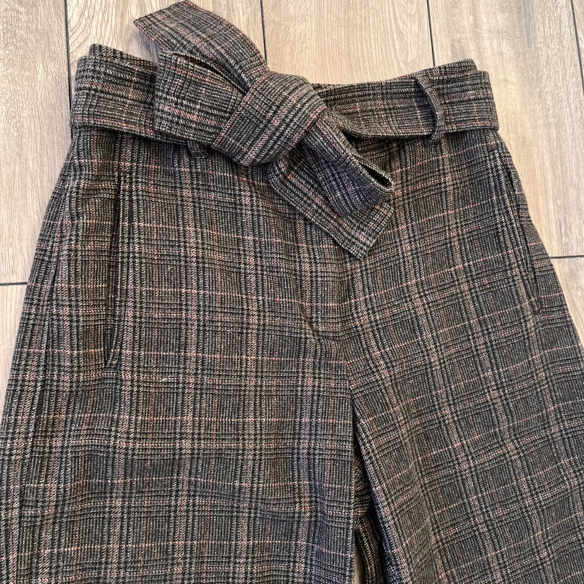Aritzia Wilfred Tie-Front Wool Pant Size 4 - photo 2