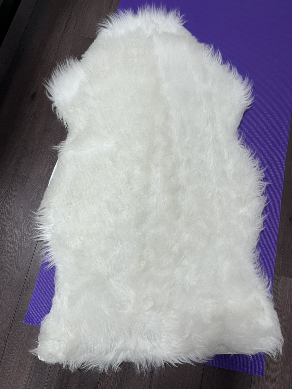 Ikea sheep rug