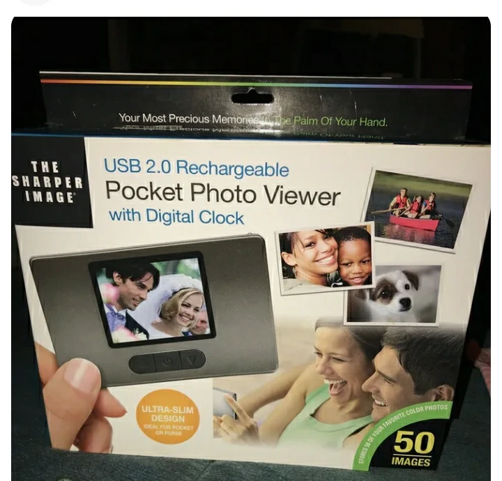 The Sharper Image Pocket Photo Viewer