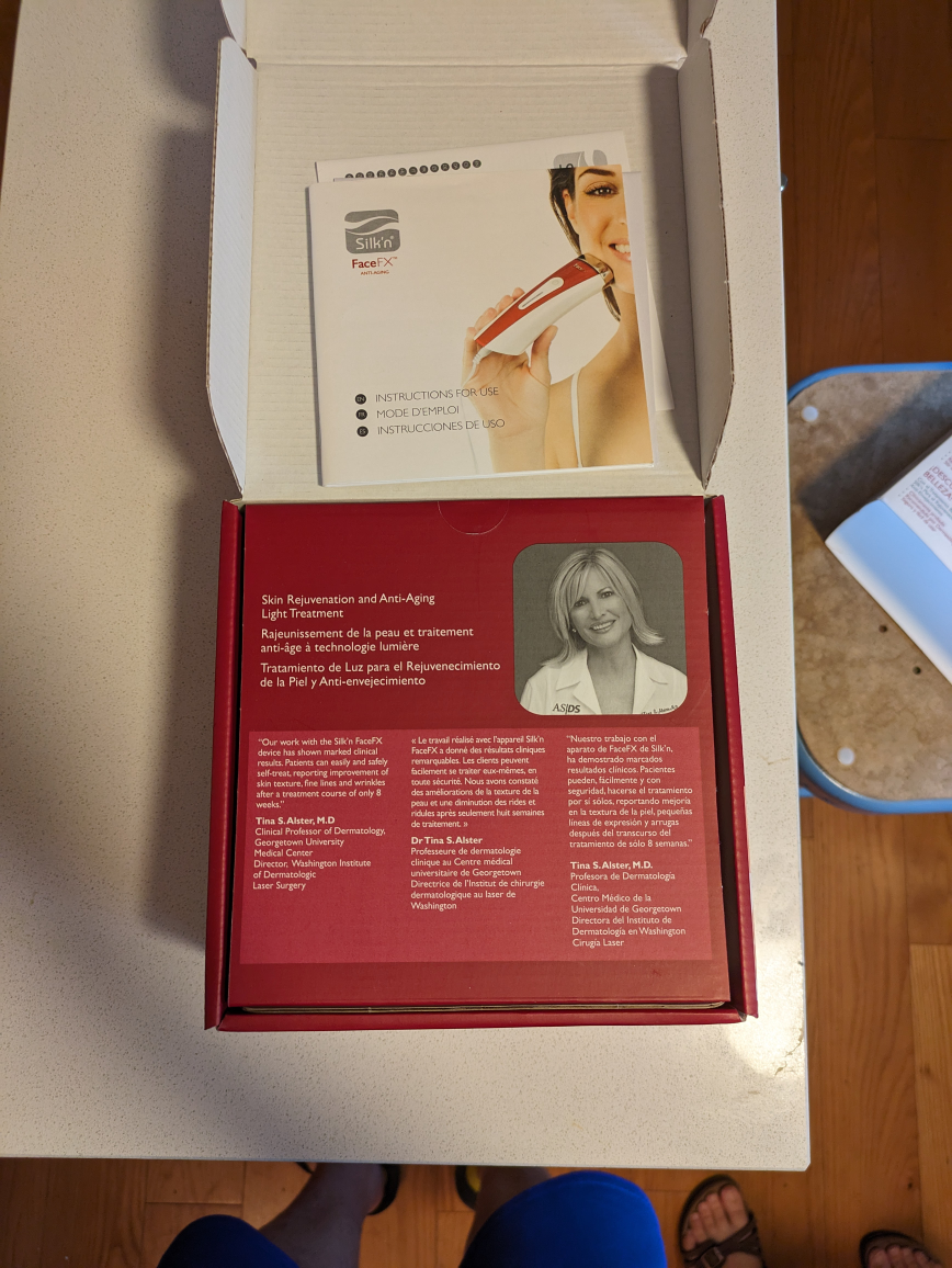 silk'n gently used anti aging laser image indicator(3)