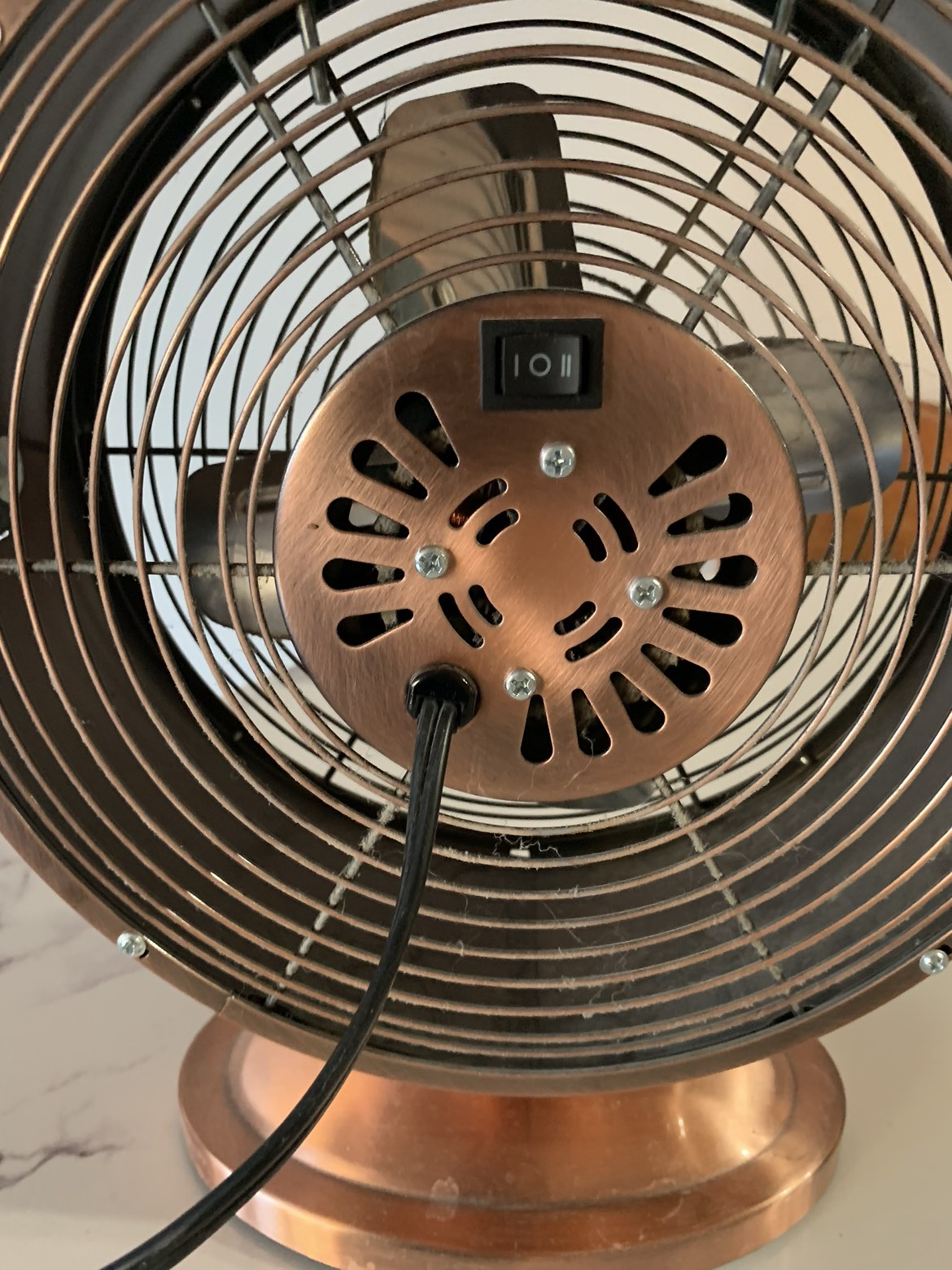 Fan - copper - 2 speeds - photo 2