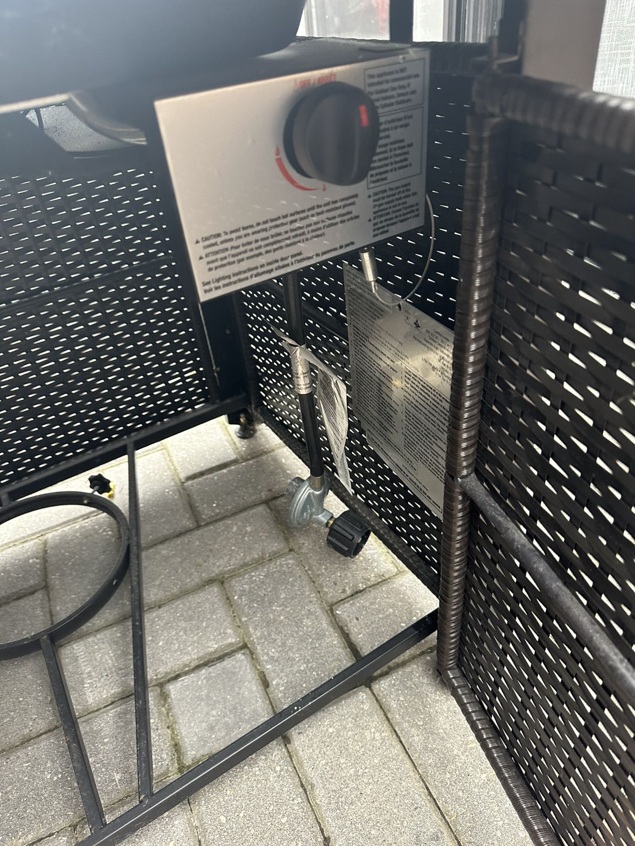 Propane, gas fire table - photo 4