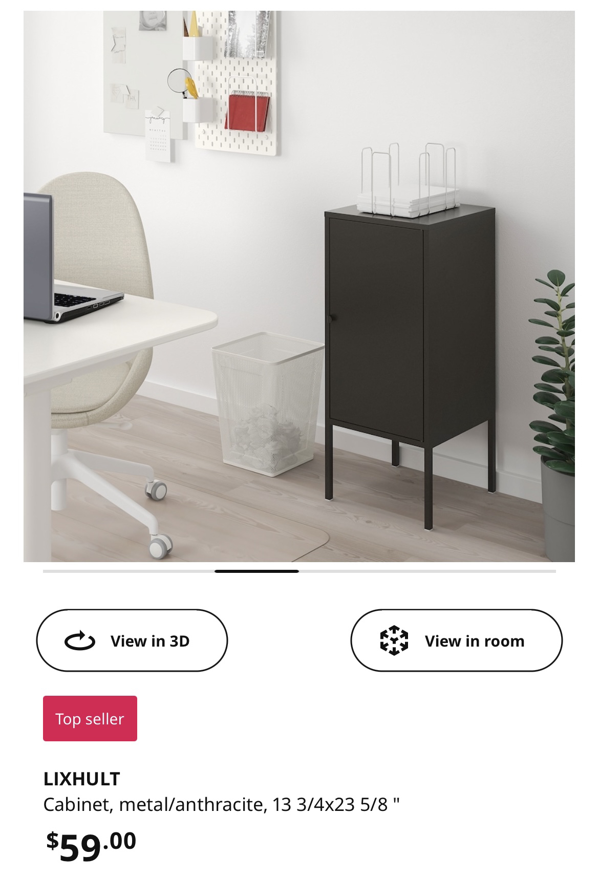 Ikea Cabinet, White - photo 4