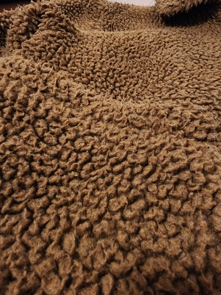 Garage® brown teddy pixie jacket image indicator(7)