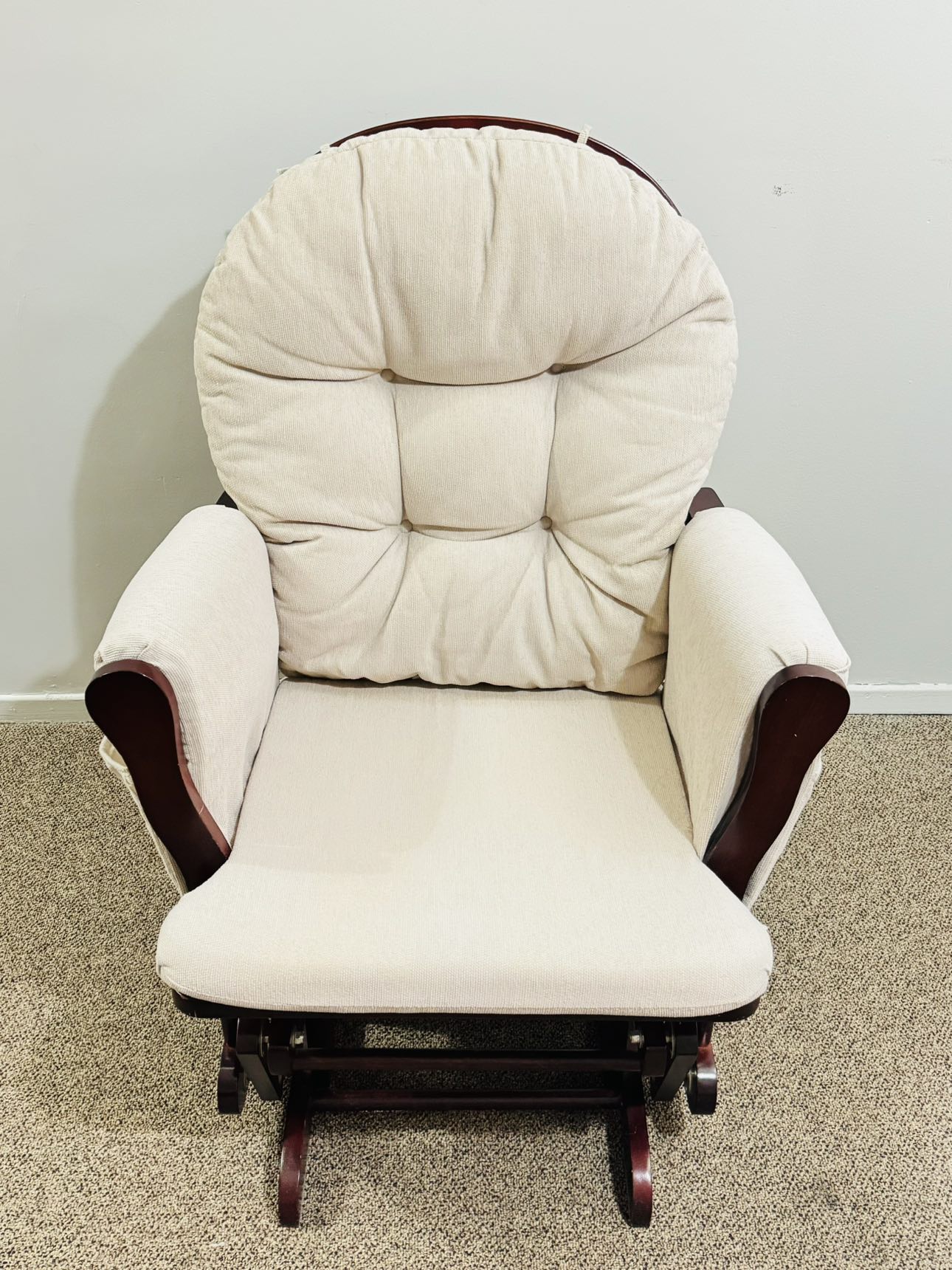 Rocking Chair & Ottoman Set with Cushion - photo 2
