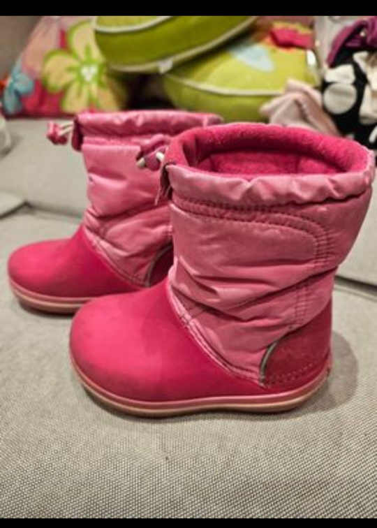 Girls 7C Crocs Winter Boots