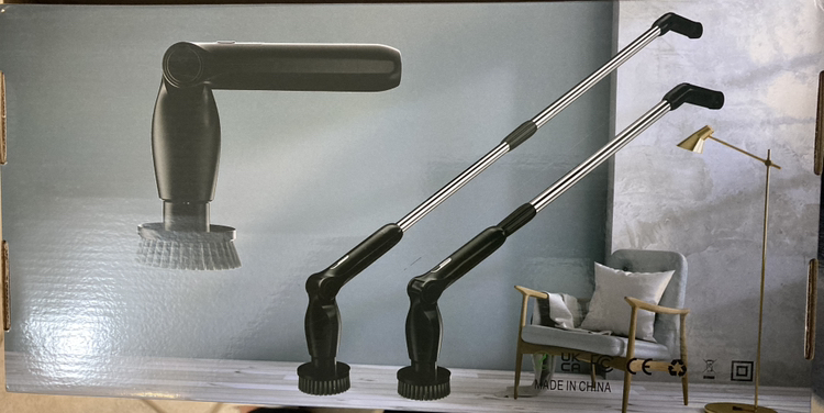 Leebein Electric Spin Scrubber, Cordless Cleaning Brush image indicator(6)