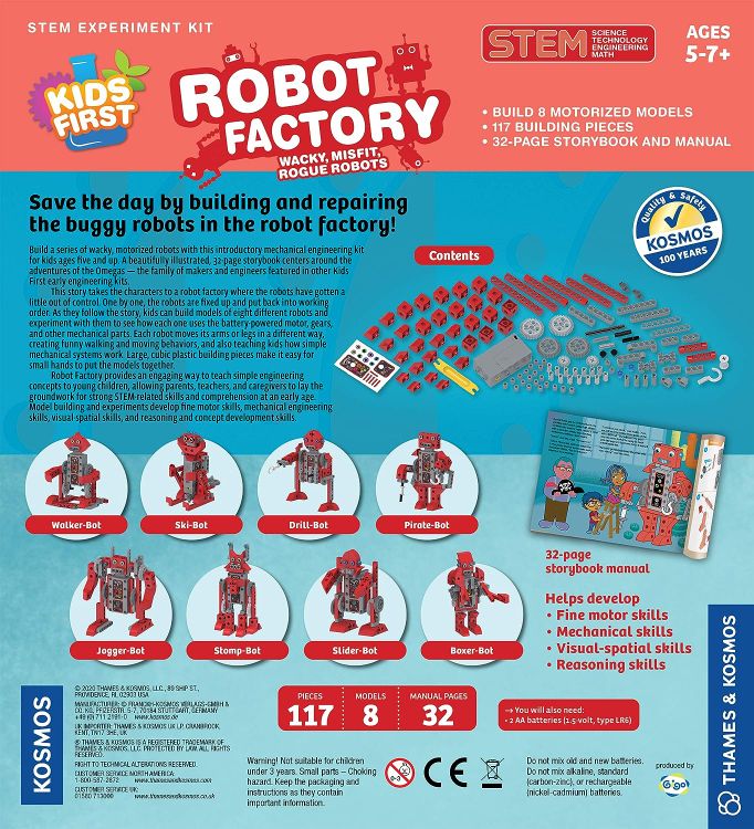 *BRAND NEW* Thames & Kosmos Kids First Robot Factory image indicator(2)