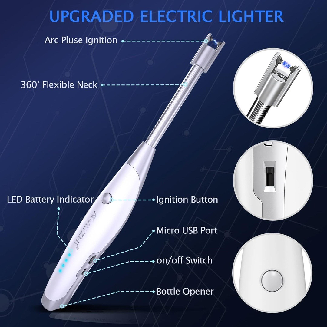 Brand new Electronic lighter w/ rechargeable and safety lock - photo 2