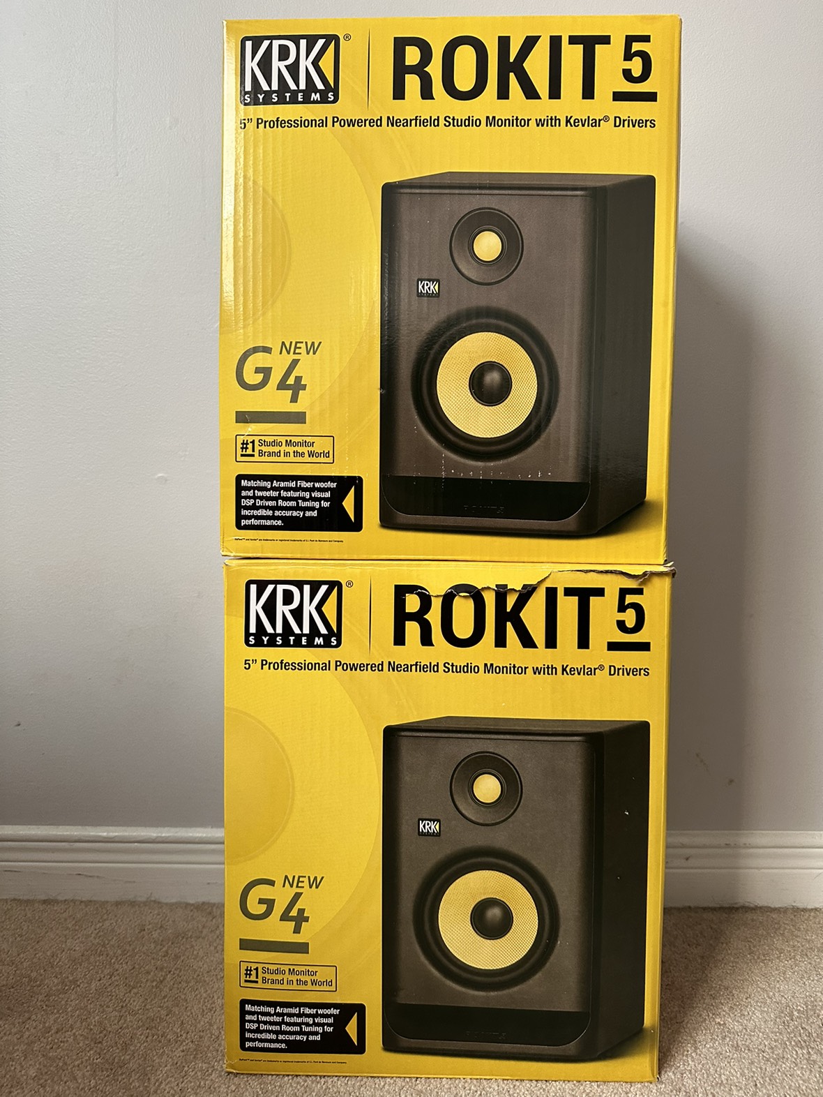 Rokit 5 G4 Professional Speaker set (Brand New) - photo 3