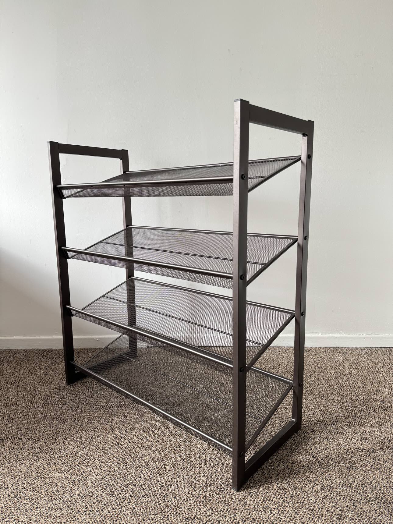 4-Tier Mesh Shoe Rack - photo 2