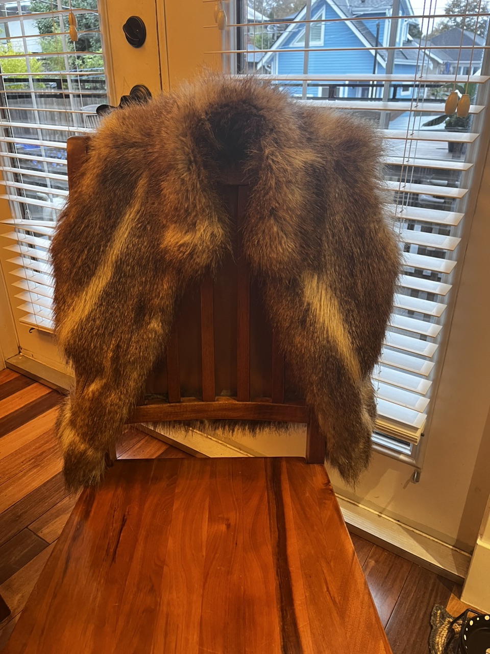Fake fur vest thumbnail