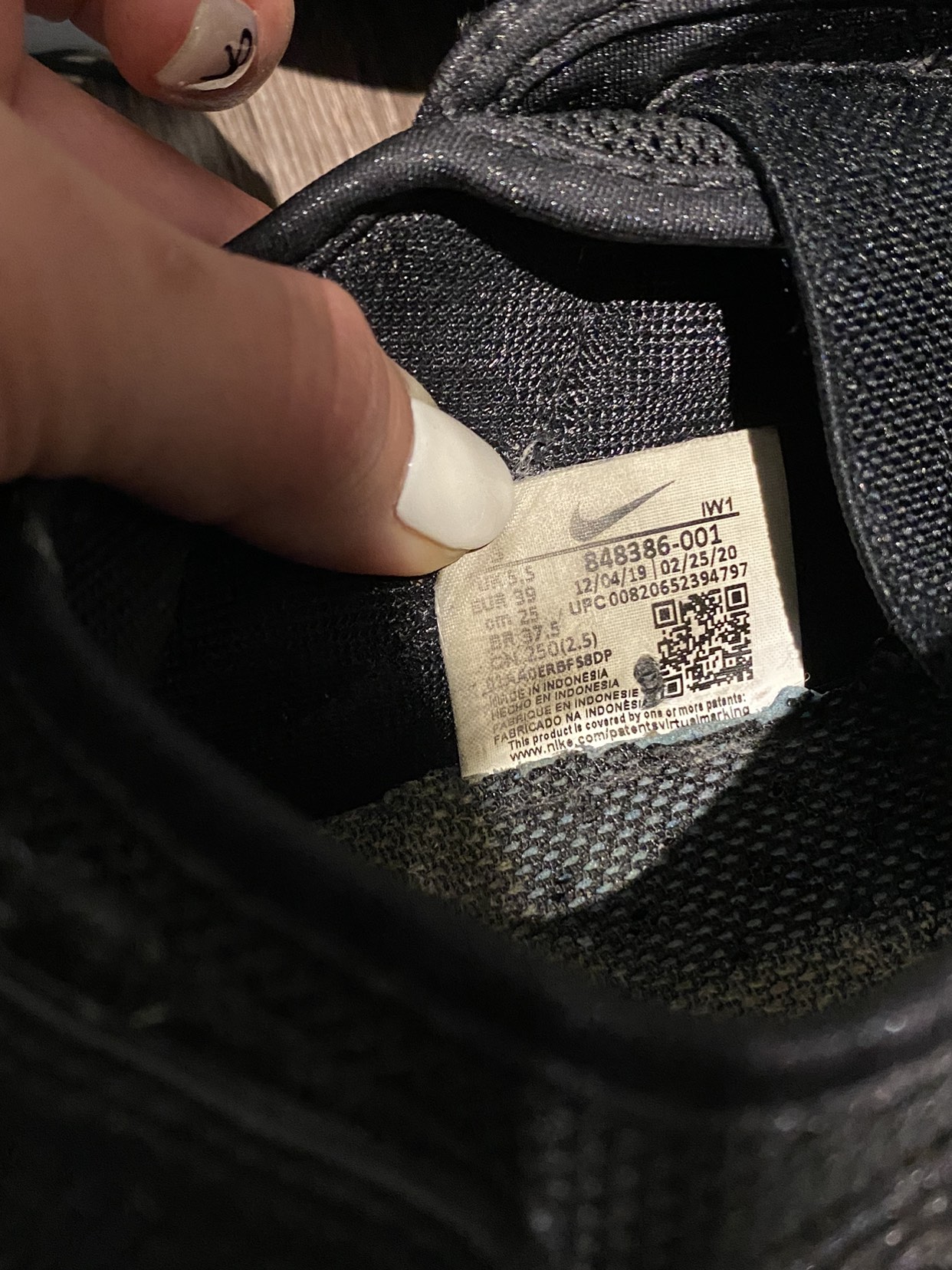 Nike Airlift Black Shoes image indicator(2)