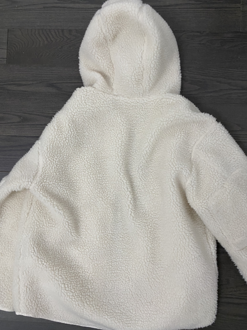 White fleece jacket H&M - photo 3