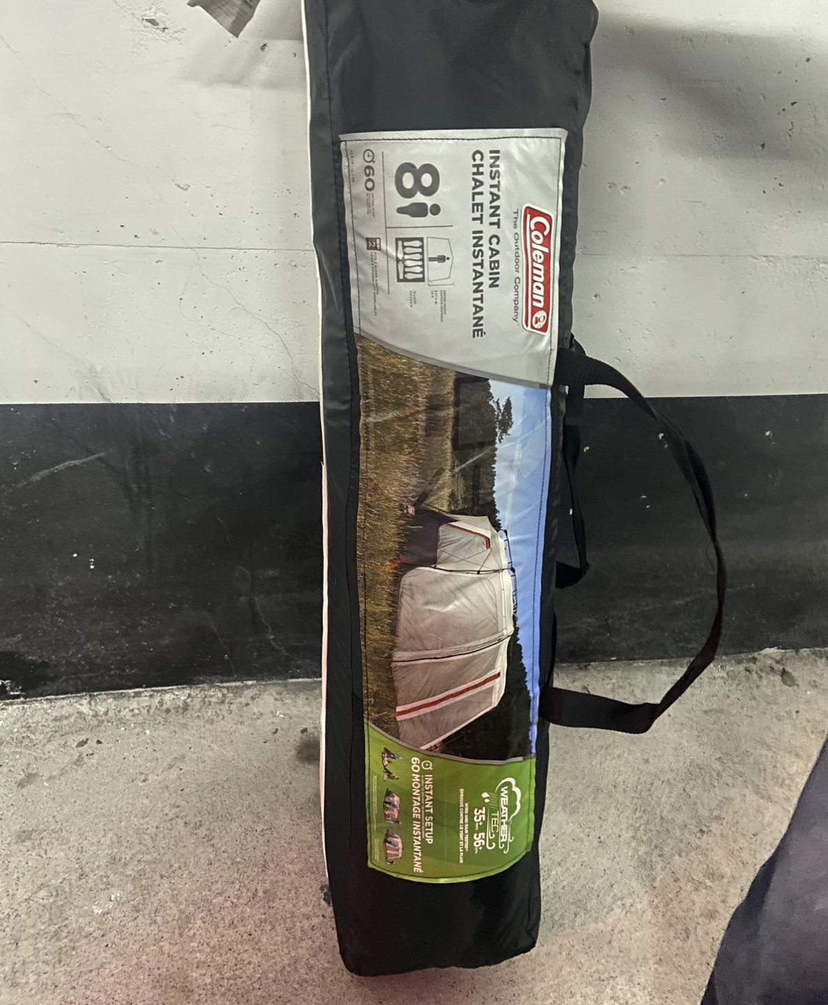 Coleman 8 person instant tent