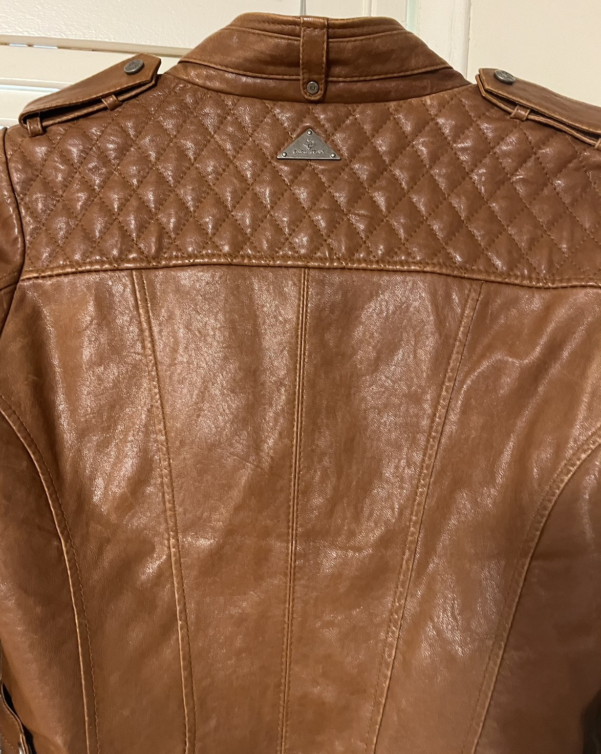 Earl Jean Women’s Genuine Leather Jacket Size M - photo 5