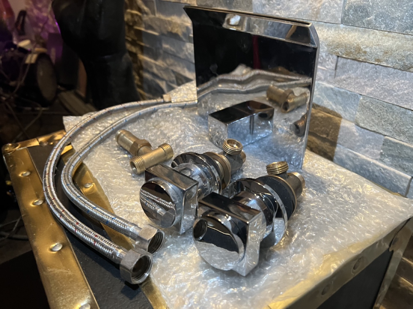 Waterfall tub faucet ❄️