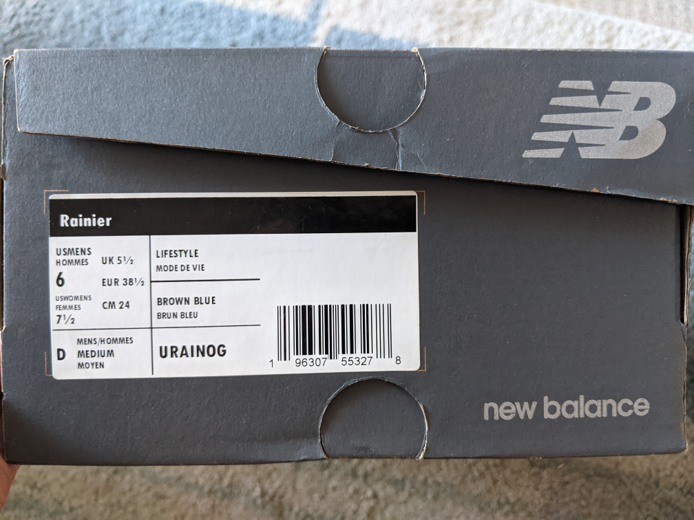New Balance Rainier Boots M:6 or W:7.5 image indicator(6)