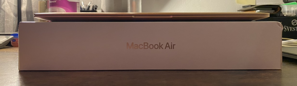 Apple Macbook Air M1, 13” (256gb) Gold - photo 4