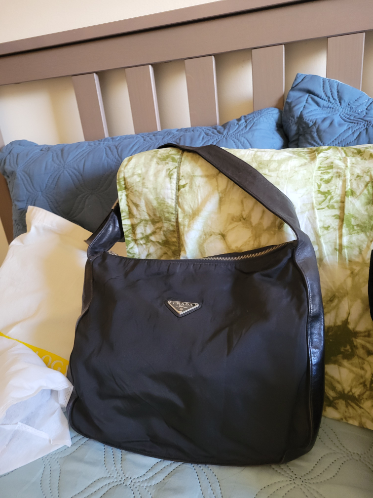authentic prada nylon bag - photo 4