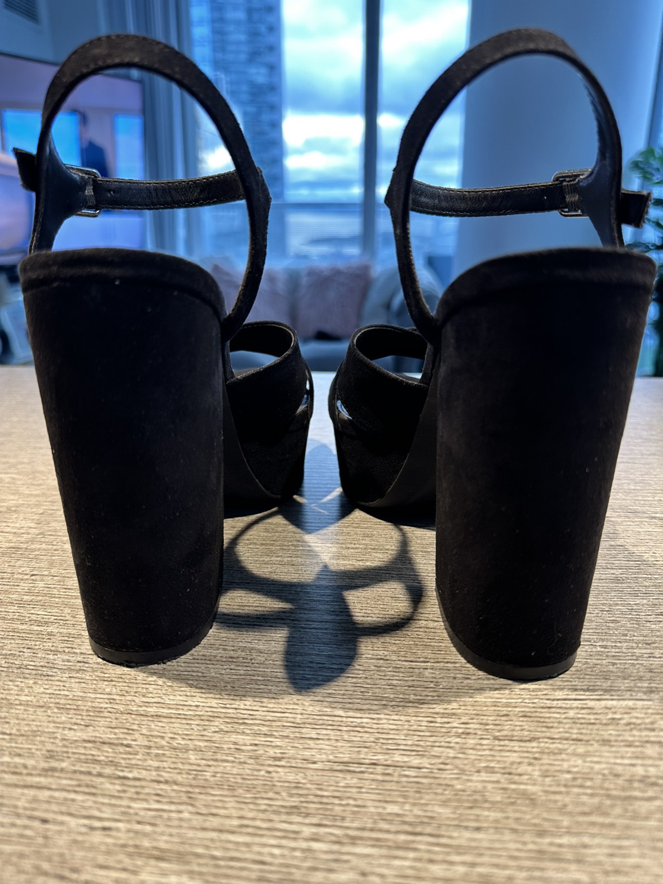 Steve Madden Black Platform Heels - Size 7 - photo 3