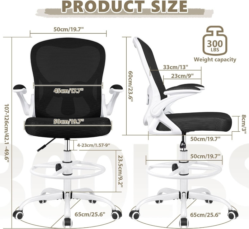 Tall Office Chair, BNIB - photo 3