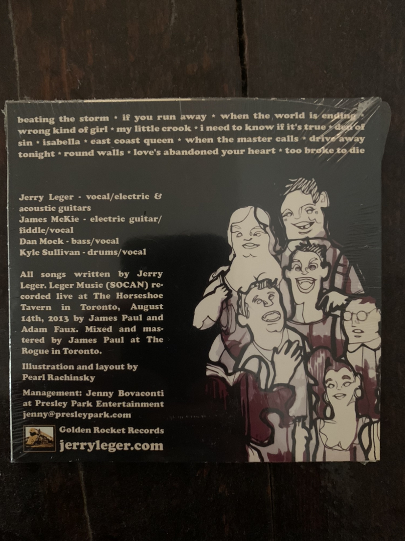 NEW Jerry Leger “Live On Stage” Recorded at The Horseshoe image indicator(2)