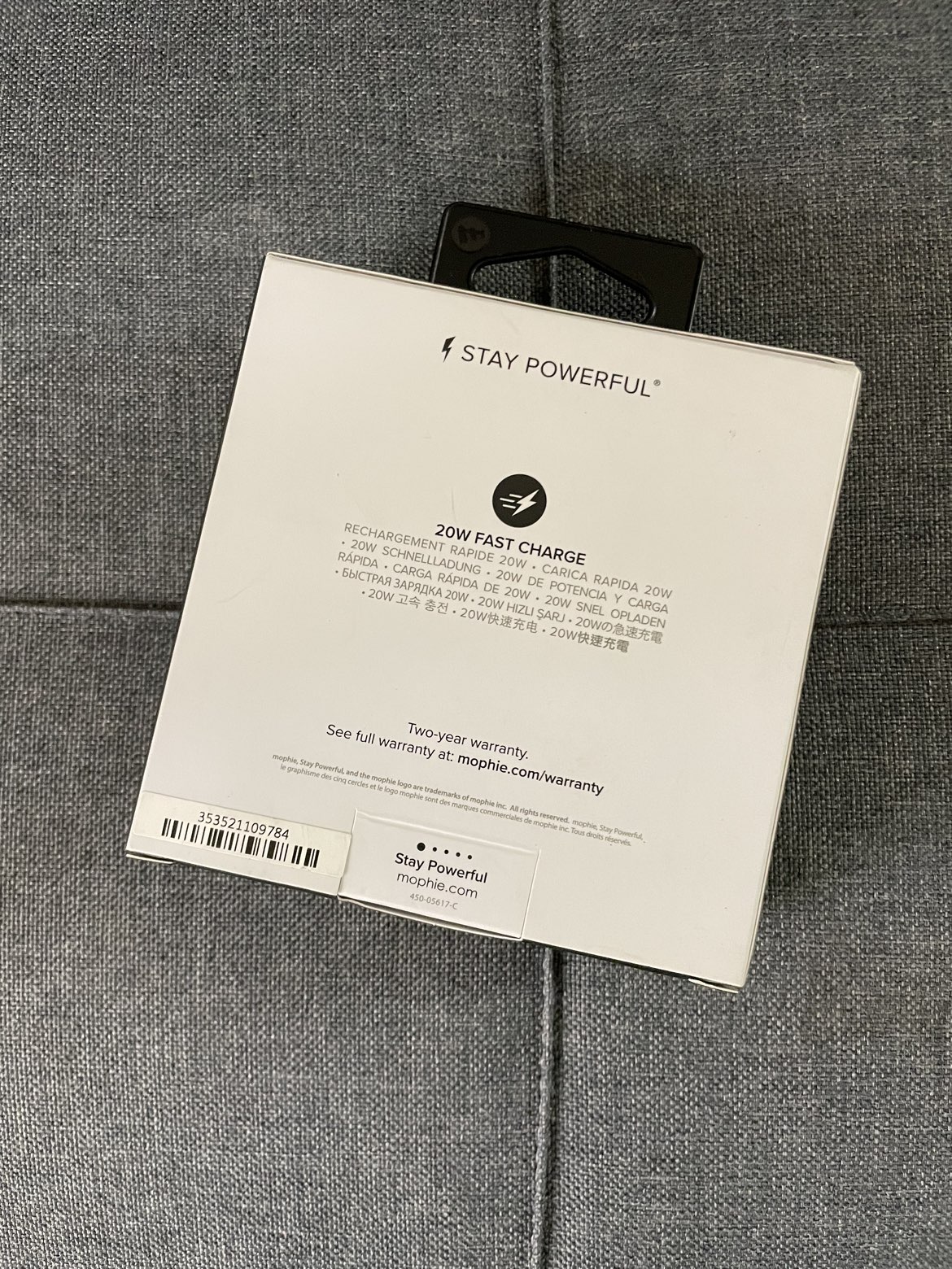 Mophie 20W USB-C Wall Power Adapter image indicator(2)