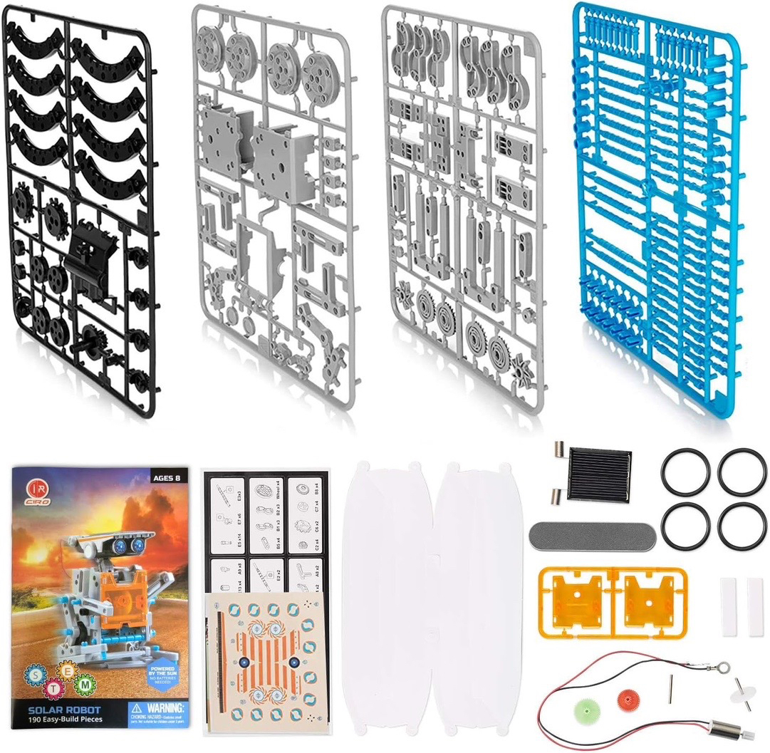 Brand new 190 pics solar robot kit - photo 2