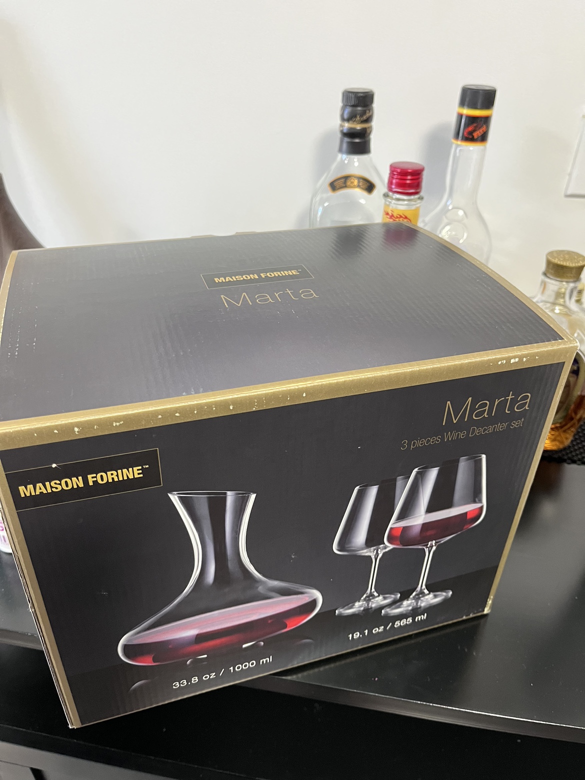 Wine Glass and Decanter