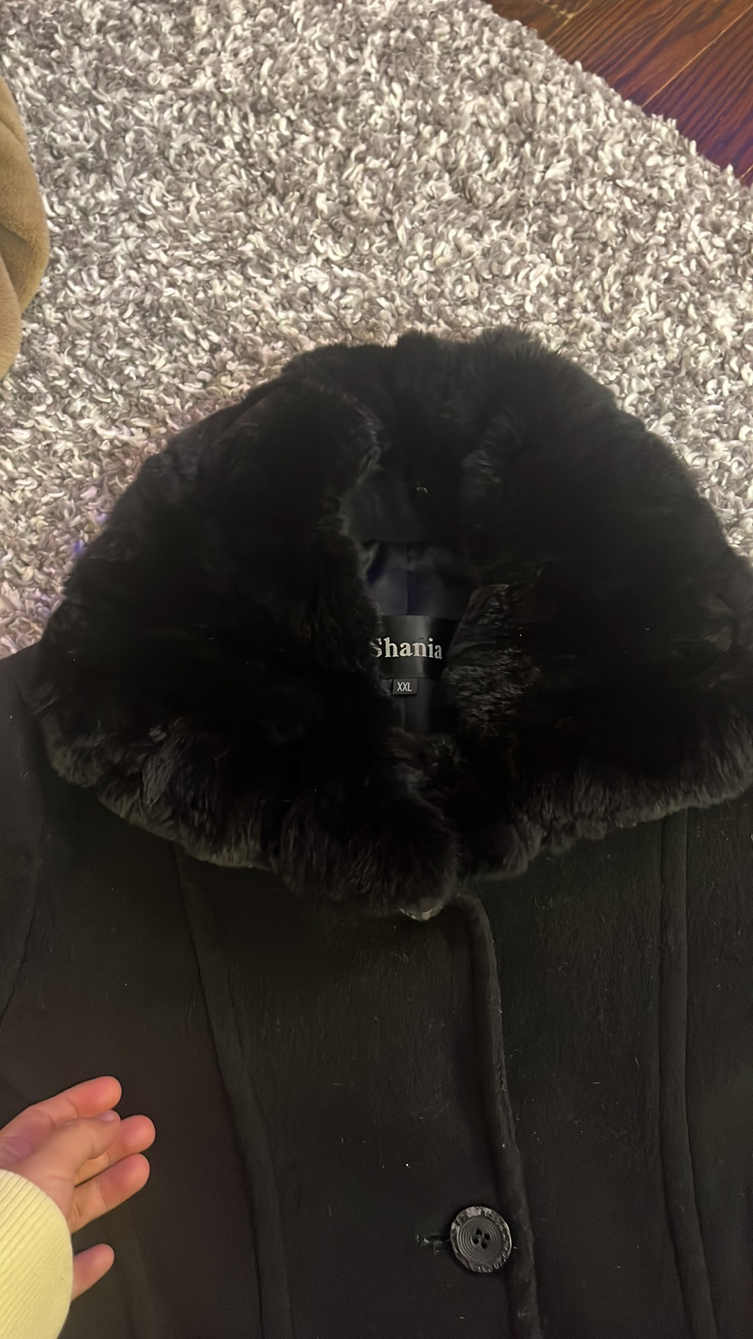 Women’s wool coat size large image indicator(2)