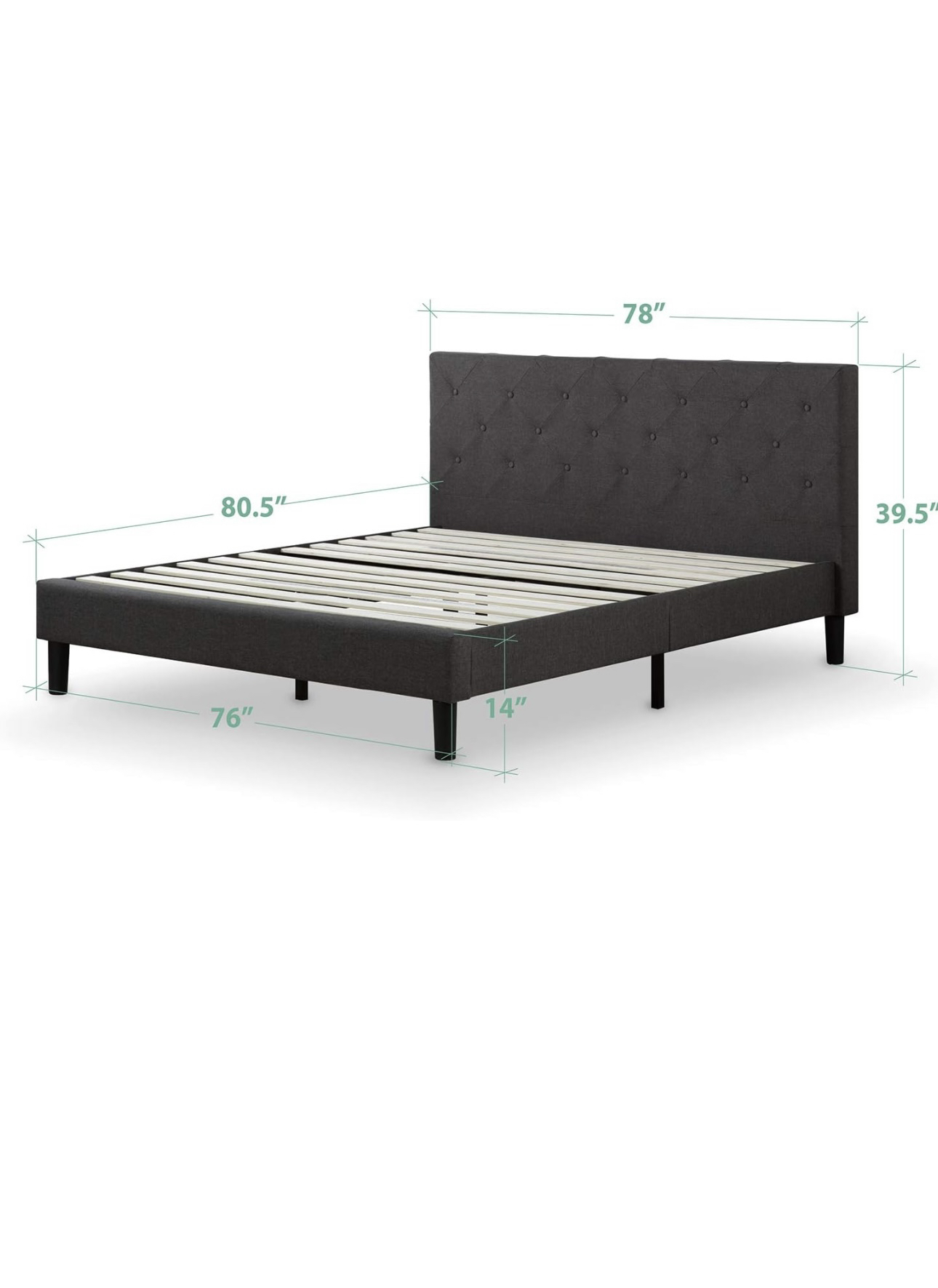 King Bed Zinus - photo 2