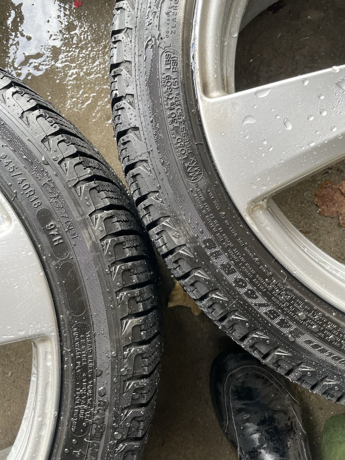 Winter is coming,ready to use Mercedes OE rims and tires 18 inch - photo 3