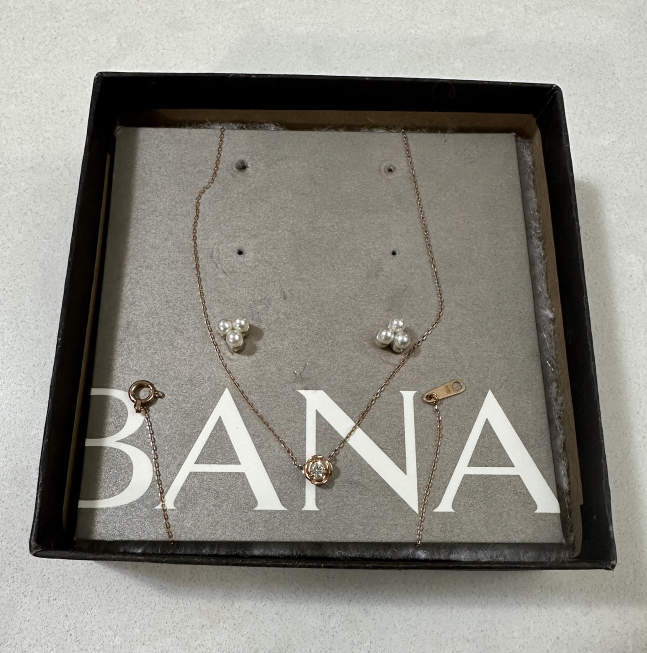 Necklace and Earrings