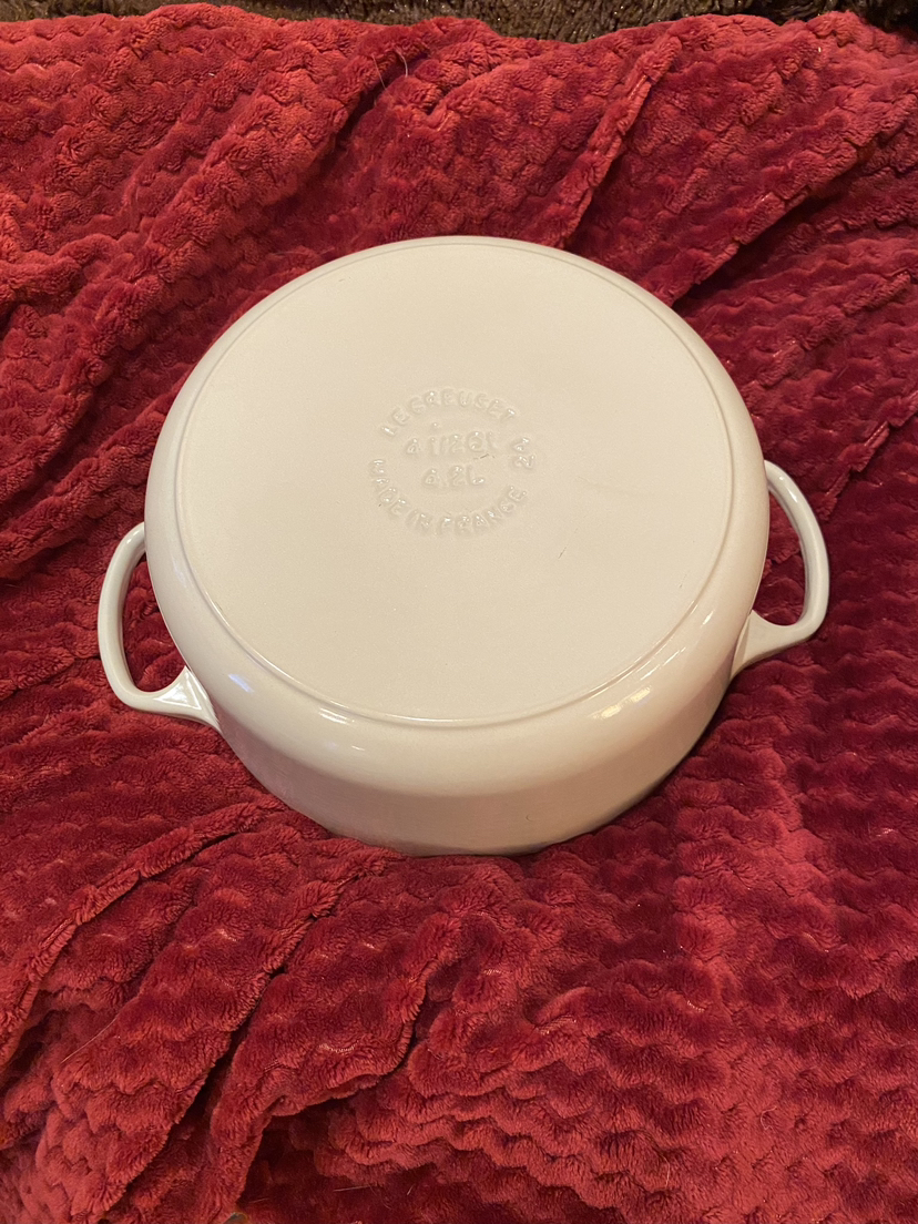 Round Cream Dutch Oven - 4.2 Liters 4.5 US Quart- 24cm-9.5” - photo 5