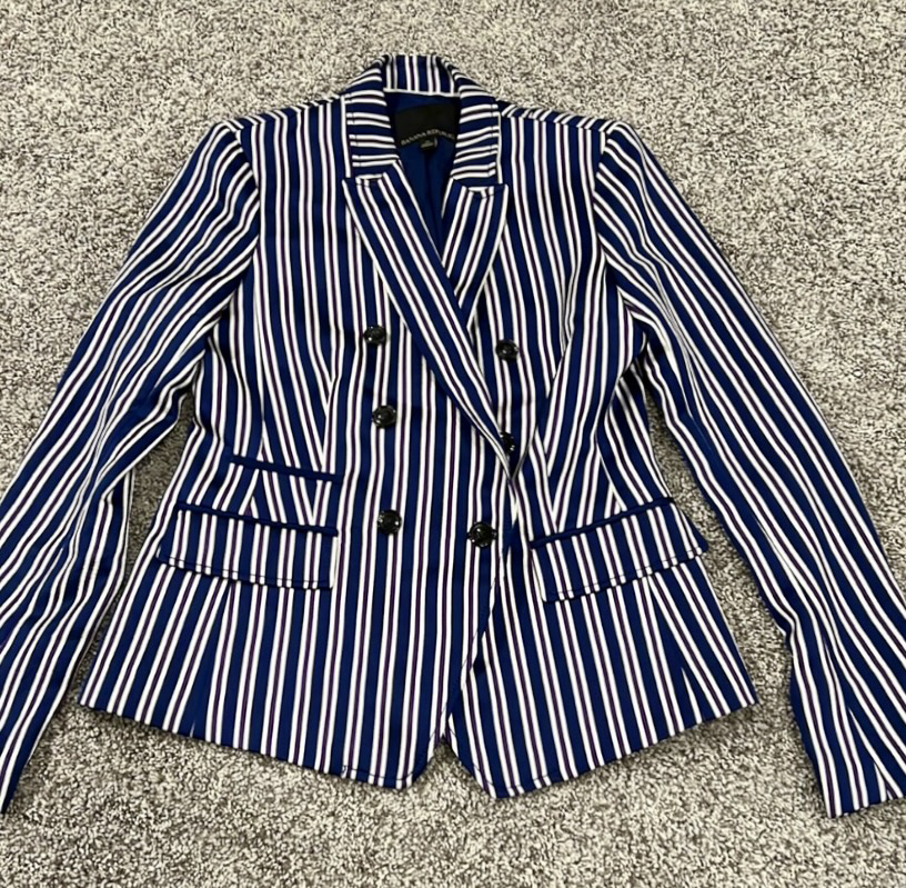 Like New Banana Republic Satin Blazer!